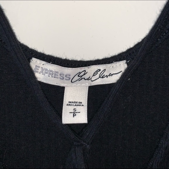 Express Ribbed Leotard/Bodysuit - Picture 3 of 5